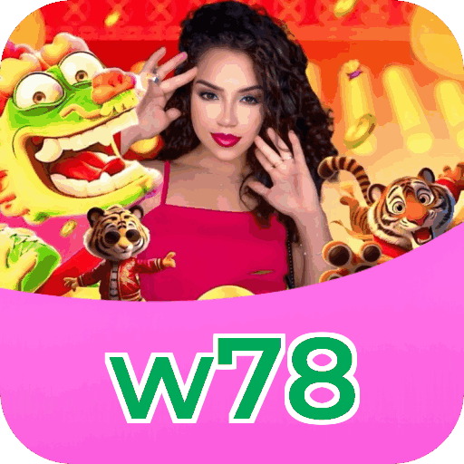 Catálogo slots w78 mostrando top jogos Gates Olympus Sweet Bonanza Fortune Tiger Big Bass volatilidade RTP